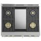 Monogram 36" All Gas Professional Range with 4 Burners and Griddle in Stainless Steel, , large