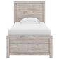 Ashley Broachmyn Twin Panel Bed in Gray, , large