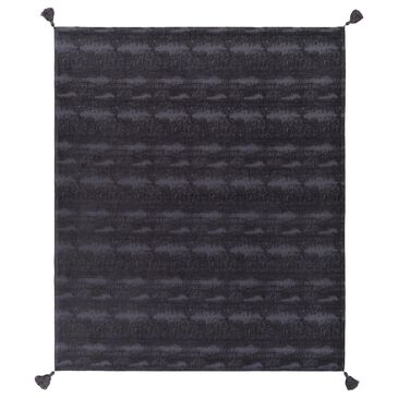 Surya Copacetic 50" x 70" Throw in Navy, , large