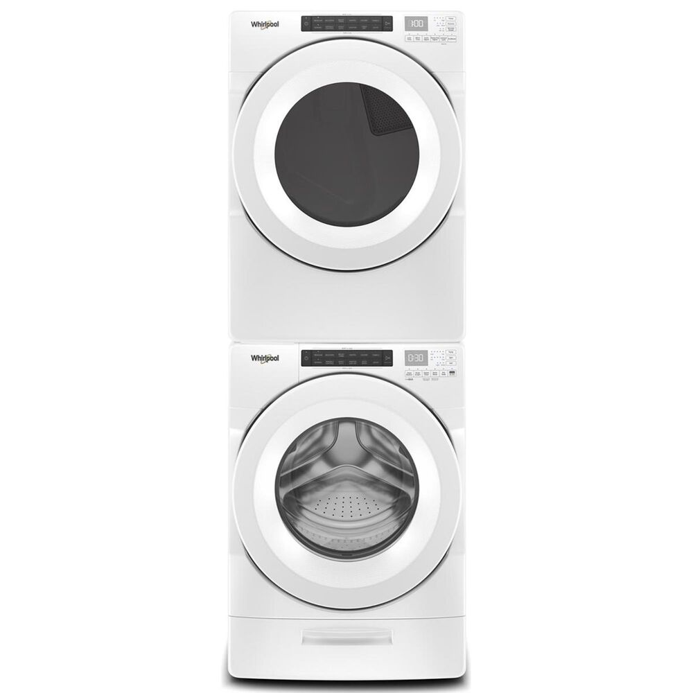 Whirlpool 7.4 Cu. Ft. Front Load Gas Dryer in White, , large