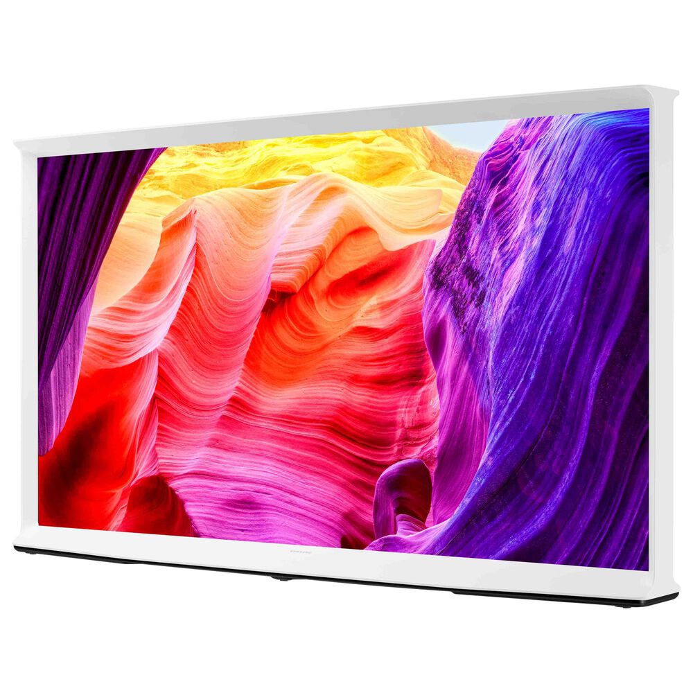 Samsung 55&quot; Class 4K The Serif QLED TV in Cloud White - Smart TV, , large