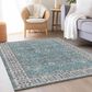 Dalyn Rug Company Hatay HY8 3" x 5" Teal Area Rug, , large