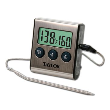 Metrokane Digital Thermometer With Probe, , large