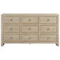 Universal Furniture Oasis 3-Piece King Panel Bedroom Set in Dockside and Natural, , large