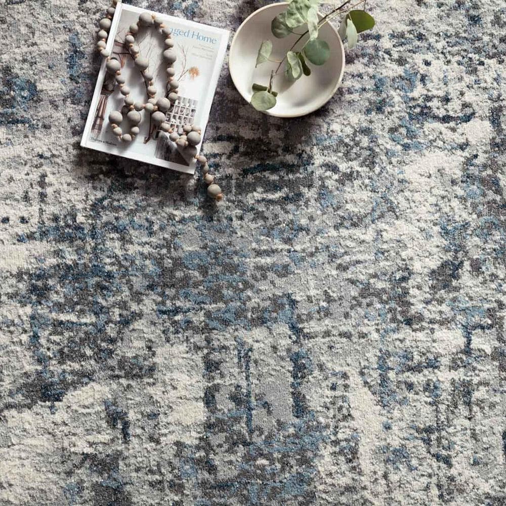 Loloi II Austen 5&#39;3&quot; x 7&#39;7&quot; Natural and Ocean Area Rug, , large