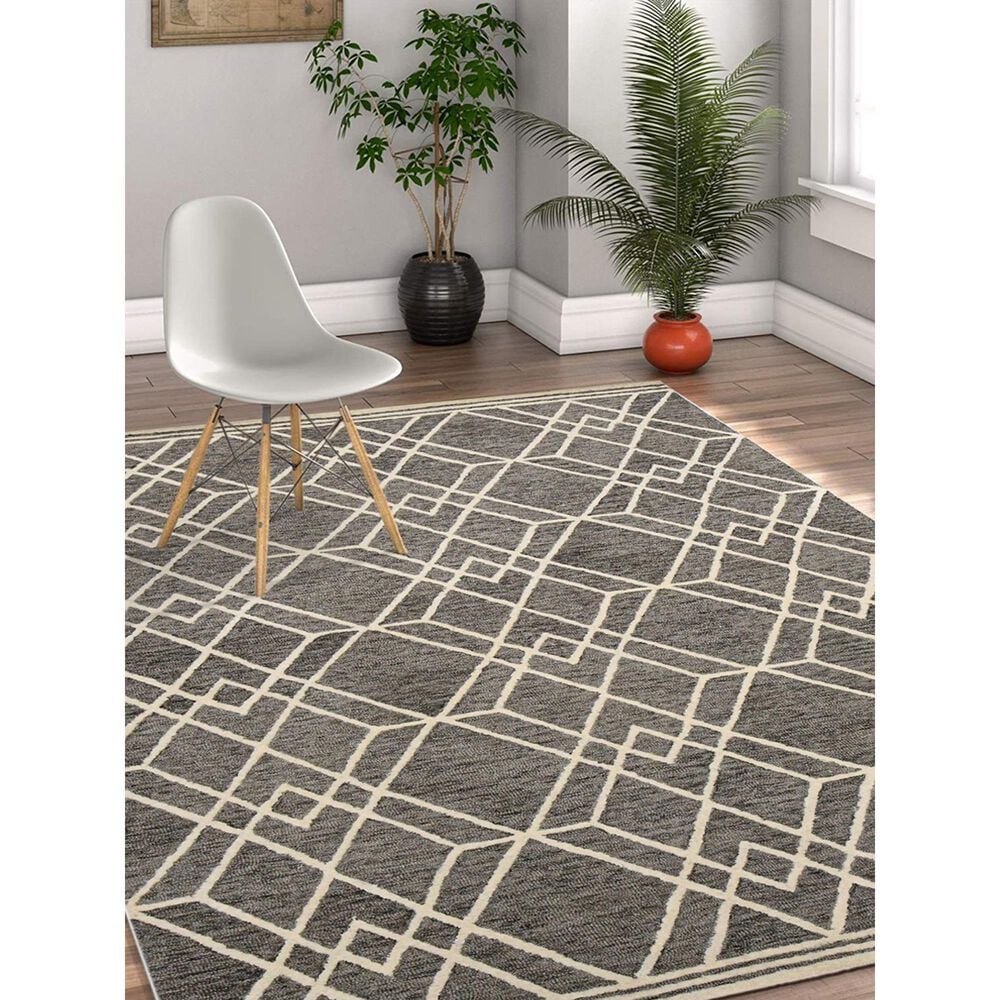 Amer Rugs Vista 8&#39; x 10&#39; Khaki Area Rug, , large