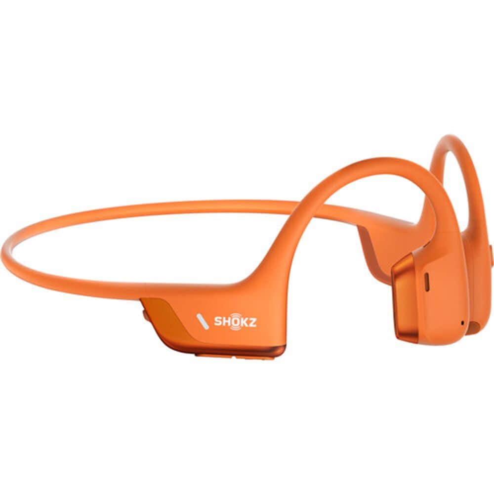 Shokz OpenRun Pro 2 Mini Wireless Open-Ear Bone Conduction Sports Headphones in Orange, , large