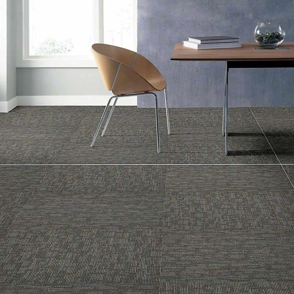Shaw Hook Up 24&quot; x 24&quot; Carpet Tile in Connected, , large