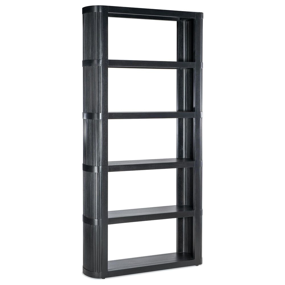 Hooker Furniture Eden 5-Shelf Bookcase in Black, , large