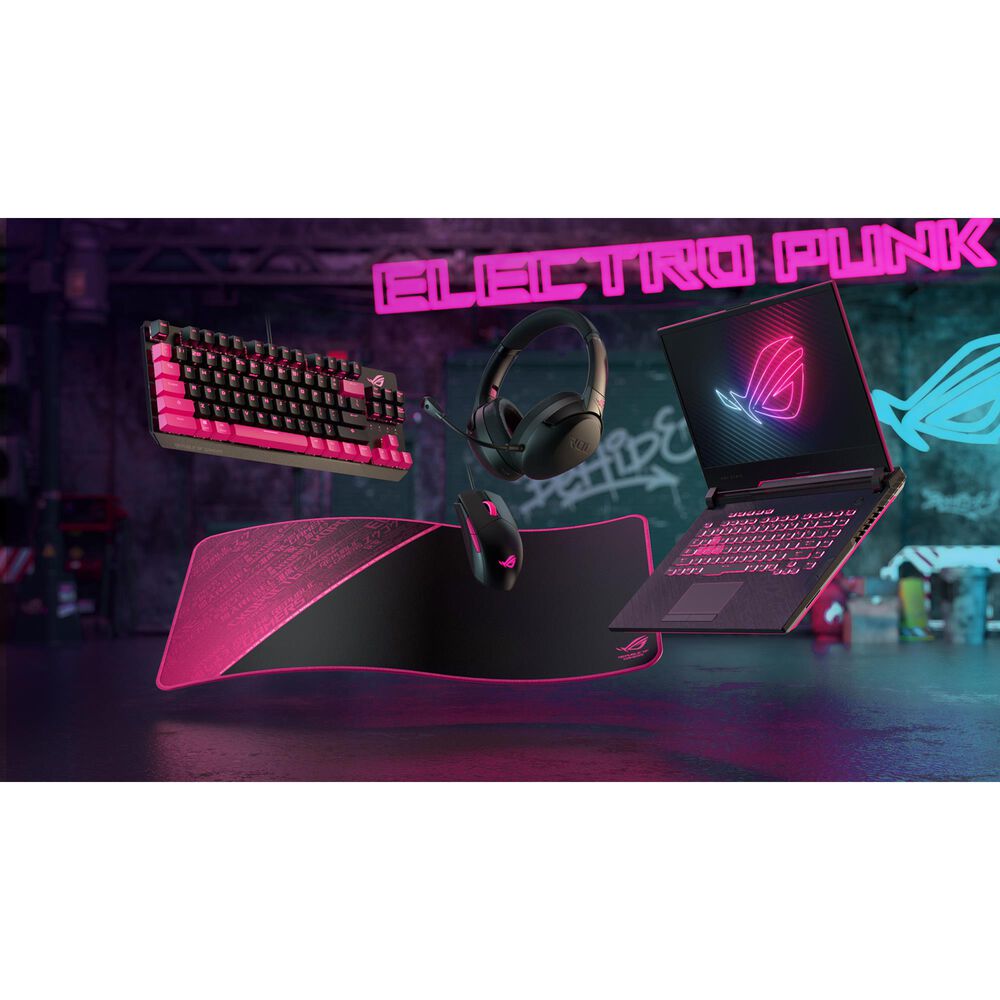 Asus Rog Sheath Optimized Cloth Surface Non Slip Mouse Pad In Electro Punk Nebraska Furniture Mart Asus Rog Sheath Optimized Cloth Surface Non Slip Mouse Pad In Electro Punk Nebraska Furniture Mart