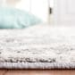 Safavieh Martha Stewart Lucia Shag MSR0781H 5"1" x 7"6" Dark Grey and Light Grey Area Rug, , large