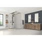 Dal-Tile Fabric Art White 12" x 24" Porcelain Tile, , large