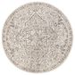 Amer Rugs Alpine 7"10" Round Light Cream Area Rug, , large
