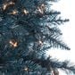 The Gerson Company 4" Pre-Lit Tuscany Tinsel Christmas Tree in Dark Blue, , large