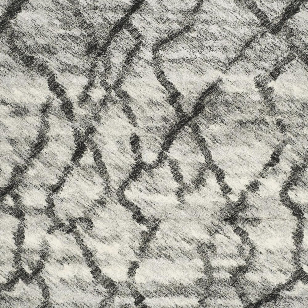 Safavieh Retro RET2144-7990 2&#39;6&quot; x 4&#39; Light Grey and Black Runner, , large