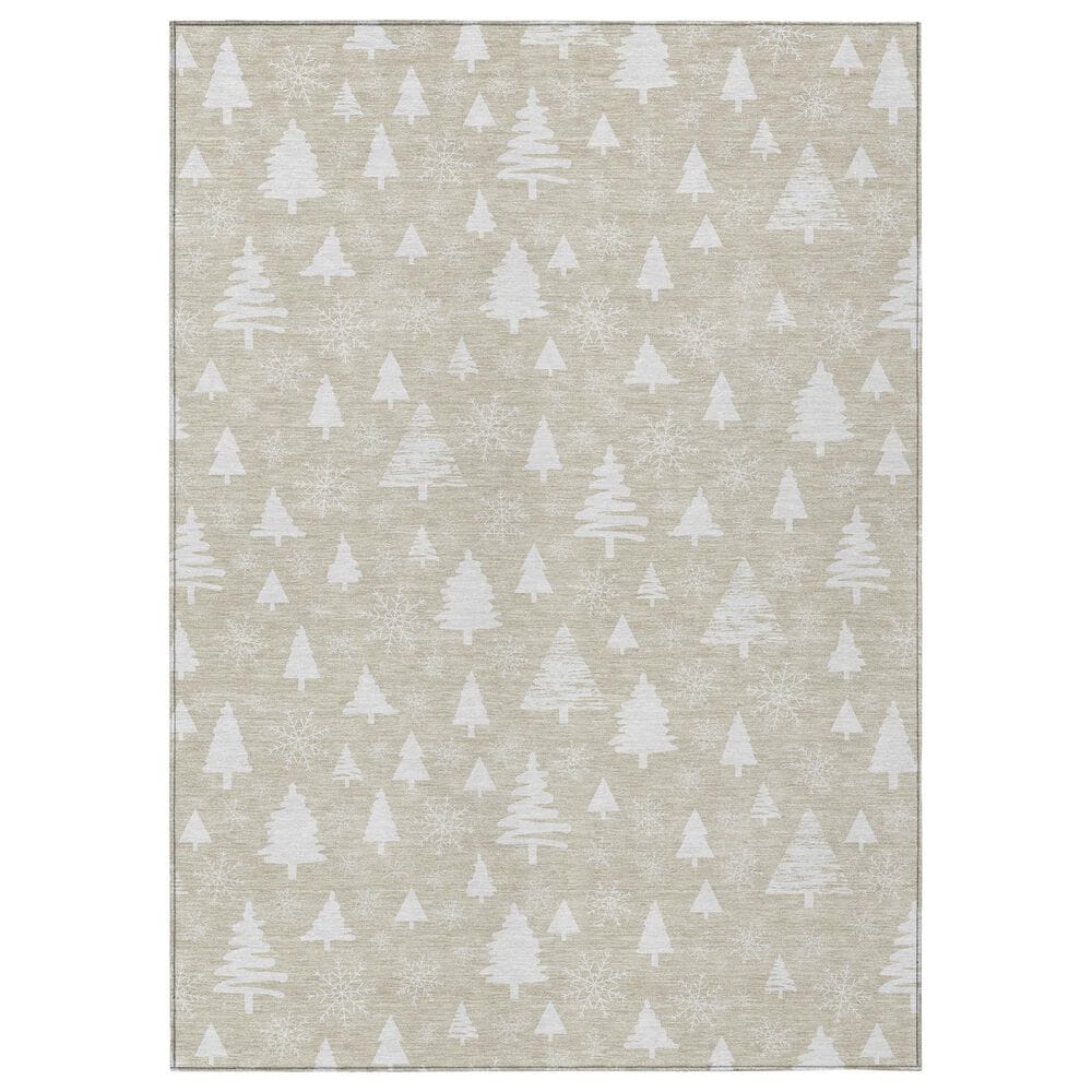Dalyn Rug Company Wonderland WN23 3" x 5" Beige Indoor/Outdoor Area Rug, , large
