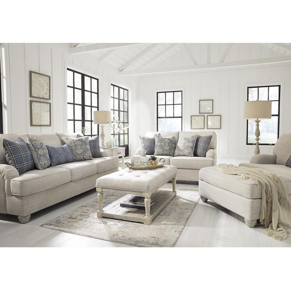 Ashley Traemore Ottoman in Linen, , large