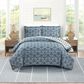 Peking Handicraft Hamilton 3-Piece King Comforter Set in Blue, , large