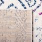 Safavieh Tulum 2" x 9" Ivory and Fuchsia Runner, , large