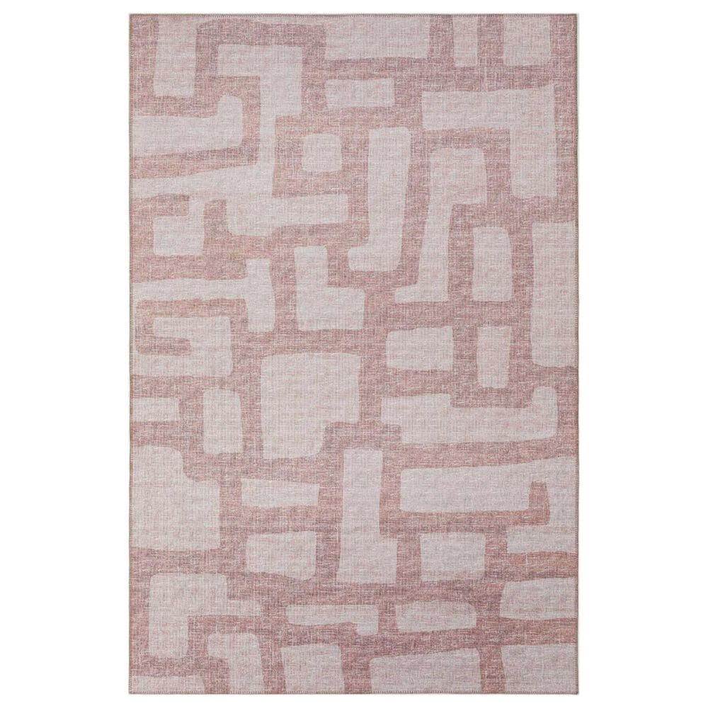 Dalyn Rug Company Sedona Geometric 5" x 7"6" Taupe Indoor/Outdoor Area Performance Rug, , large