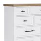Ashley 3-Piece King Bedroom Set in White and Natural, , large