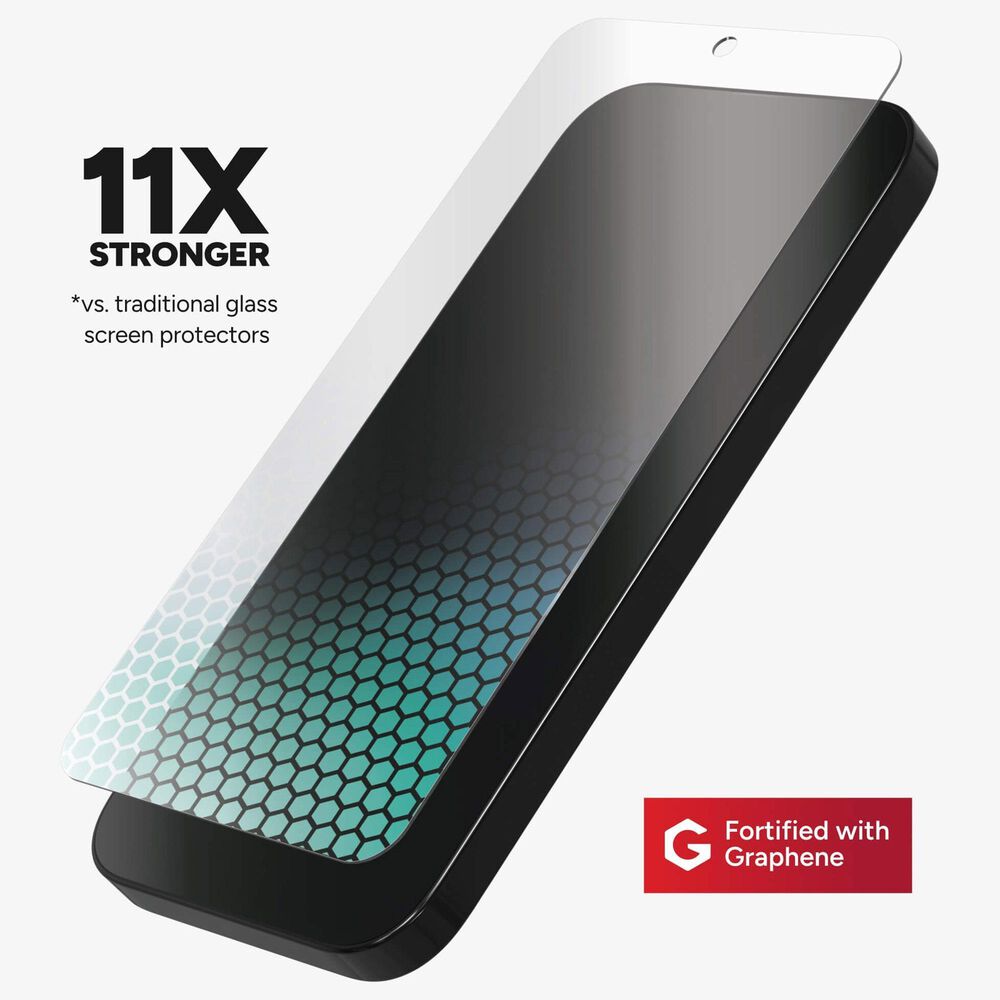 Zagg InvisibleShield XTR4 Screen Protector for Apple iPhone 16e/14/13 Pro/13 in Clear, , large