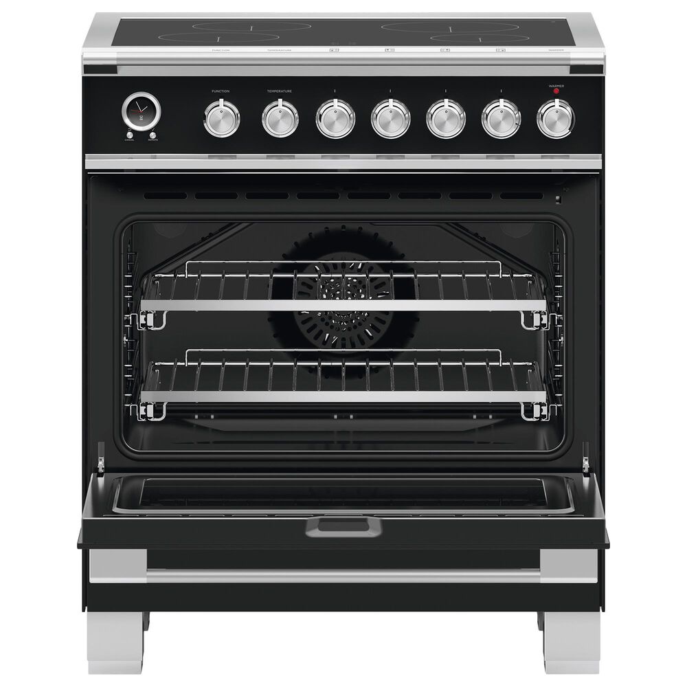 Fisher &amp; Paykel 30&quot; Classic Induction Range with 4 Burners in Black, , large