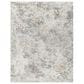 Surya Dresden White, Gray, Medium Gray, Light Slate, Rust and Mustard 7"10" x 10"2" Area Rug, , large