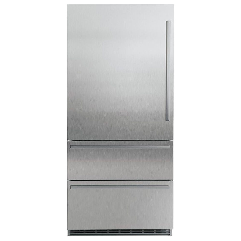 Liebherr Large Door Panel for 80&quot; Built-In Fridge in Stainless Steel, , large