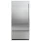 Liebherr Large Door Panel for 80" Built-In Fridge in Stainless Steel, , large