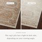 Loloi Sonnet 9"3" x 13" Apricot and Multicolor Area Rug, , large
