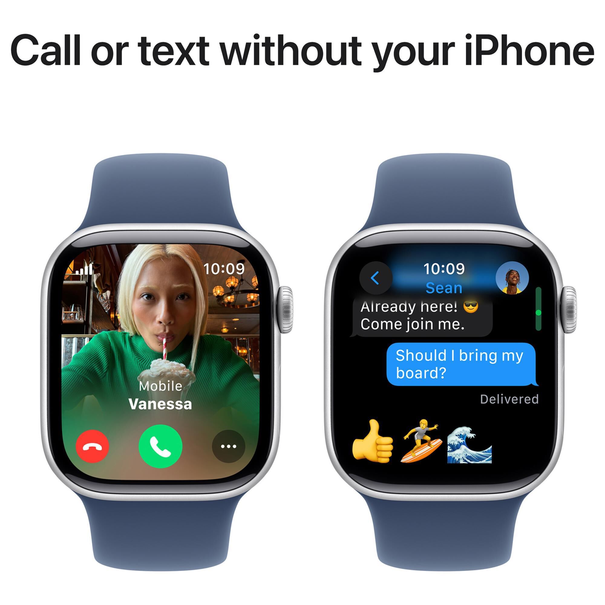 Smartwatch with texting iphone on sale