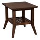 Belle Furnishings Ventura Boulevards Rectangular End Table in Bronze Spice, , large