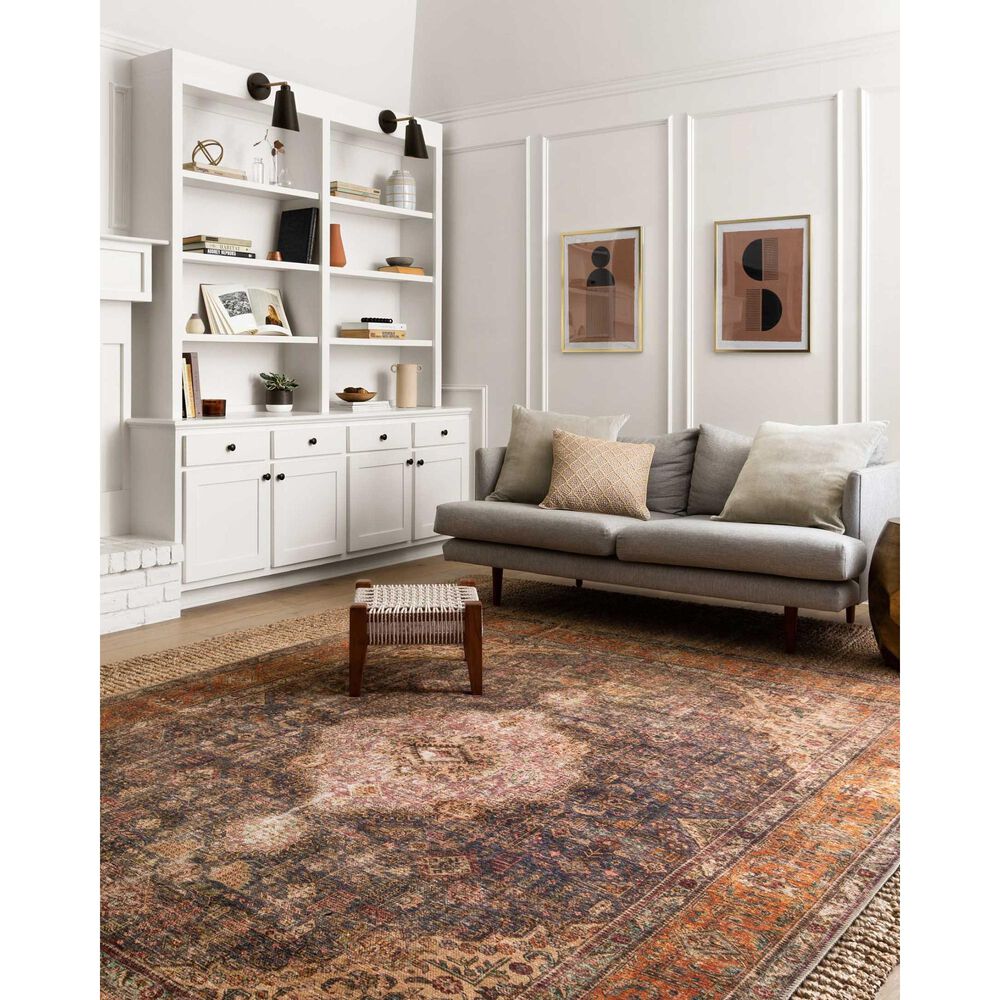 Loloi Loren LQ-02 3&#39;6&quot; x 5&#39;6&quot; Multicolor Area Rug, , large