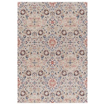 Surya Infinity 2"7" x 4" Dark Blue, Rust, Camel, Gray, Beige and Cream Area Rug, , large