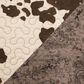 HiEnd Accents Elsa 3-Piece Full/Queen Quilt Set in Brown, , large