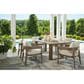 Ashley Serene Bay Outdoor Dining Table in Dark Brown, , large