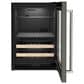 KitchenAid 24" Beverage Center with Right Hinge and Wood-Front Racks - Panel Sold Separately, , large
