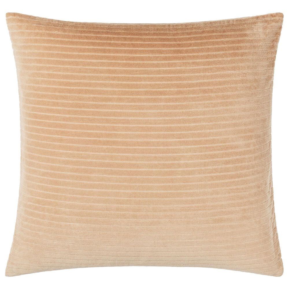 Surya 20" Square Throw Pillow in Tan, , large