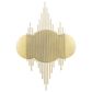 CosmoLiving by Cosmopolitan 27" x 39" Wall Mirror in Polished Gold, , large