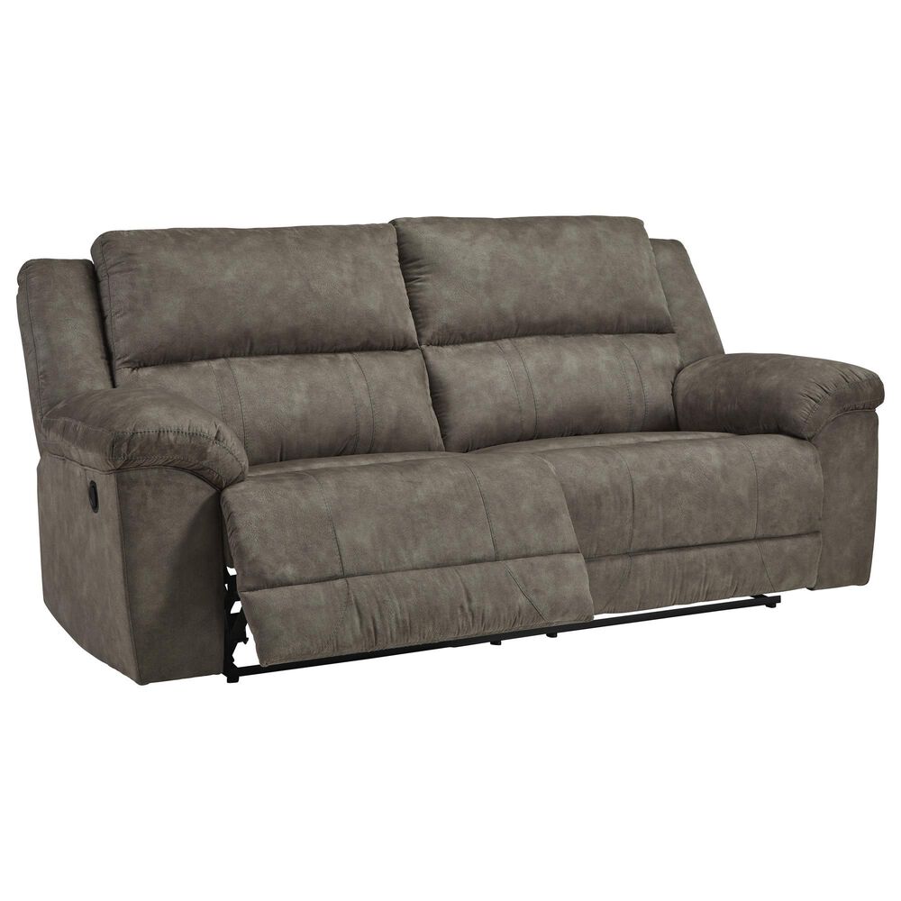 Ashley Laresview Manual Reclining Sofa in Fossil, , large