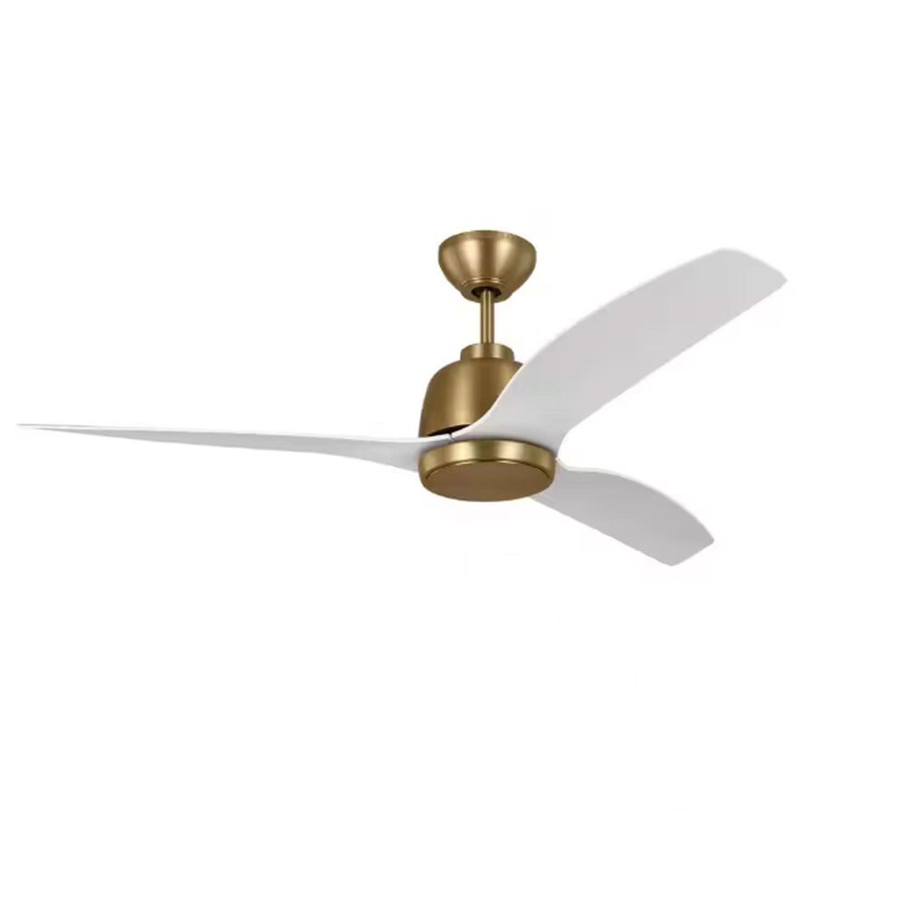 Murray Feiss Avila 54&quot; Indoor/Outdoor Ceiling Fan in Satin Brass, , large