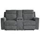 Ashley Barnsana Power Reclining Loveseat in Gravel, , large