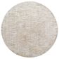 Surya Masterpiece MPC-2321 Medium Gray and Light Gray 6"7" Round Area Rug, , large