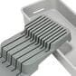Joseph Joseph DrawerStore 2-Tier Compact Knife Organiser in Stone, , large
