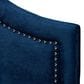 Baxton Studio Rita Full Panel Headboard in Blue Velvet, , large