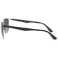 Rayban Glasses Sunglasses with Grey Gradient Lenses in Polished Black on Silver, , large