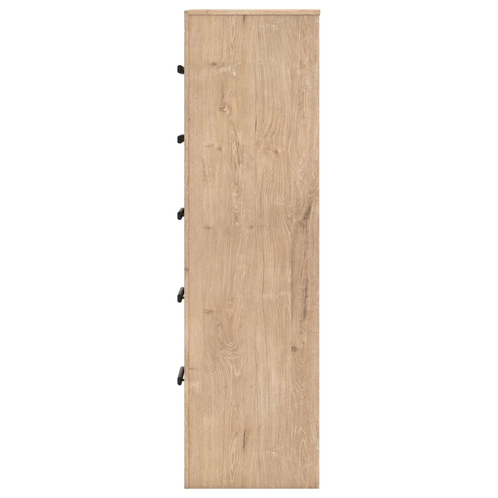 Ashley Sanginlane 5-Drawer Chest in Tan, , large