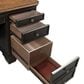 Riva Ridge Hampton Credenza Desk in Black Cherry, , large