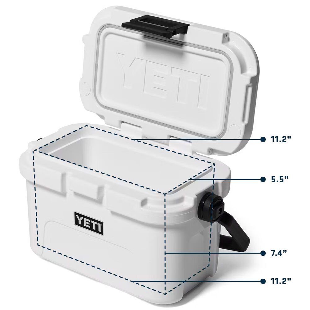 YETI Roadie 8 Hard Cooler in Pace Purple and Blue, , large